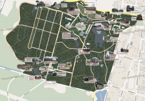 Карта Ораниенбаума