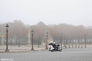 Туман в Париже