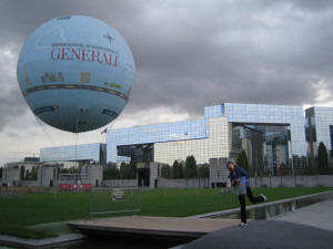 Воздушный шар в парке Ситроена