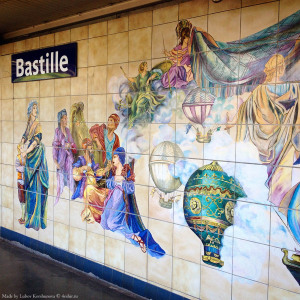 Станция метро Парижа