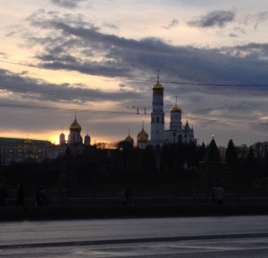 Закат в Кремле