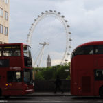 Лондонский глаз и автобусы