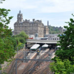 Железная дорога в Эдинбурге