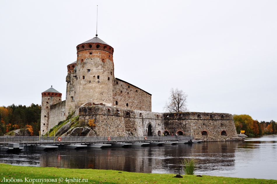 Крепость Олавинлинна (Замок Олафсборг)